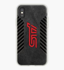 Subaru STI Alcantara carbon iPhone Case