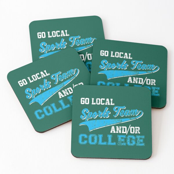 Item preview, Go Local Sports Team AndOr College Distressed    designed and sold by FancyPseTees.