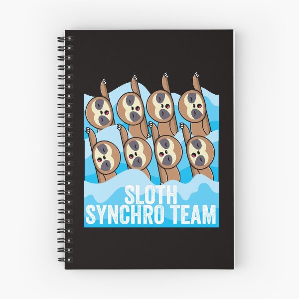 Item preview, Sloth Synchro Team - Synchronized Swimming designed and sold by LoveSynchro.