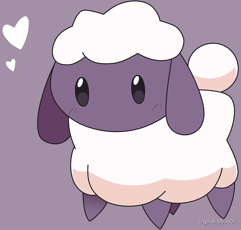 "Chibi sheep" by crystalribbon01 Redbubble