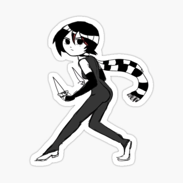 "knives chau Scott Pilgrim's Universe Knives cut" Sticker for Sale by ALAEEDDINEBHM Redbubble