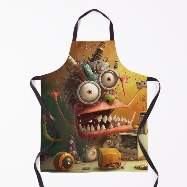 Aperçu de l'œuvre Weird unusual fantasy art design with a funny lovely monster, image paint style finish créée et vendue par mrlongfield.
