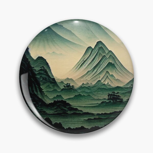 Artikelvorschau, Schatten der Berge 1 - 山の色合い 1 entworfen und verkauft von SugoiDigi.