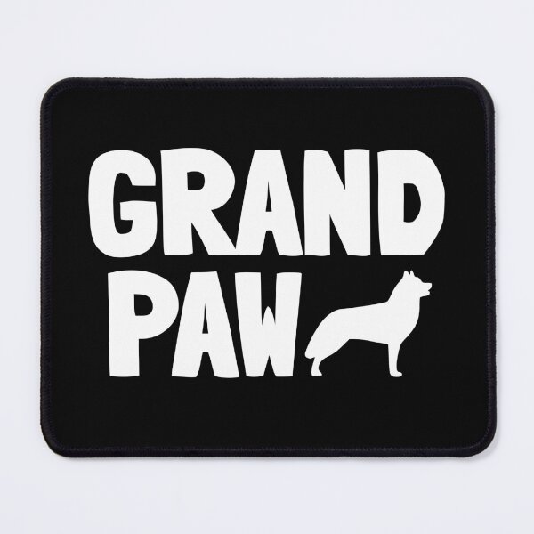 Item preview, Grand Paw Funny Husky Grandpa Dad Dog Gift  designed and sold by Guarddogdrive.