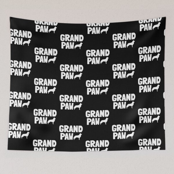 Item preview, Grand Paw Funny Husky Grandpa Dad Dog Gift  designed and sold by Guarddogdrive.
