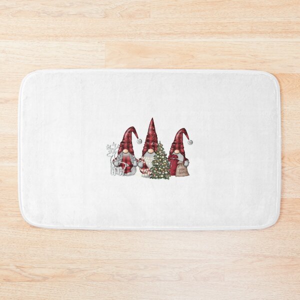 Item preview, Christmas Plaid Gnomes designed and sold by OrnamentallyYou.