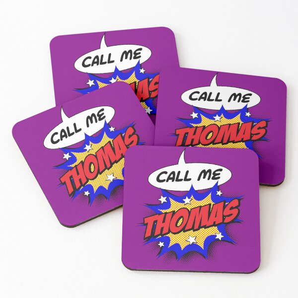 Item preview, Personalised Call Me Thomas Pop Art Comic Design designed and sold by CandOCreative.