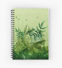 Cuaderno de espiral "Forest leaves and plants"