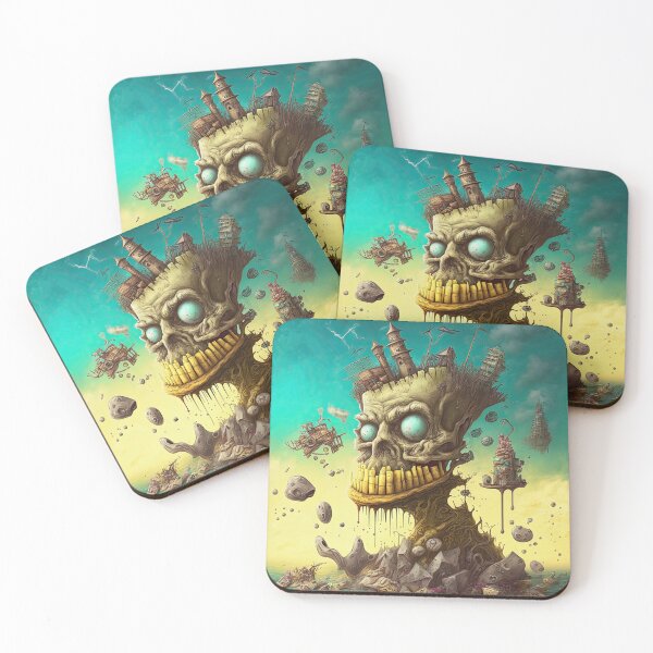 Item preview, Weird unusual fantasy art design with a funny lovely monster, image paint style finish designed and sold by mrlongfield.