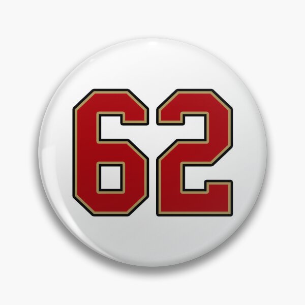 Item preview, Number Sixty-Two 62 Sports Jersey designed and sold by MSBDesign.