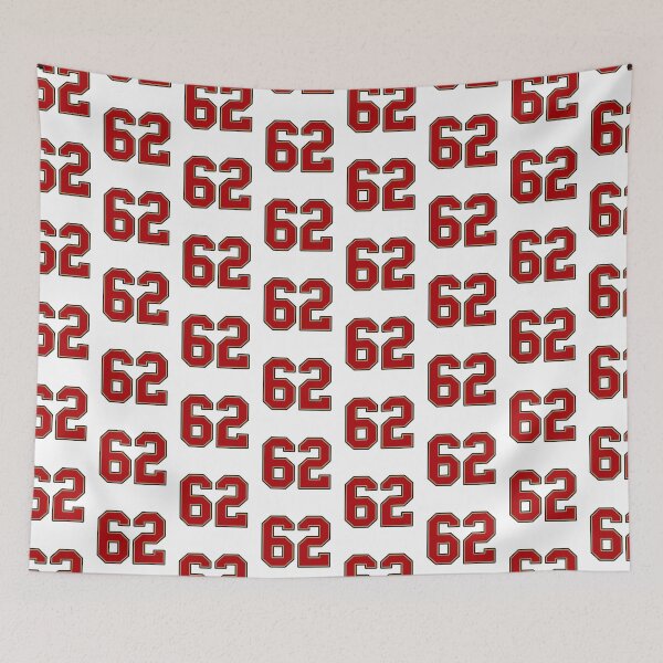 Item preview, Number Sixty-Two 62 Sports Jersey designed and sold by MSBDesign.