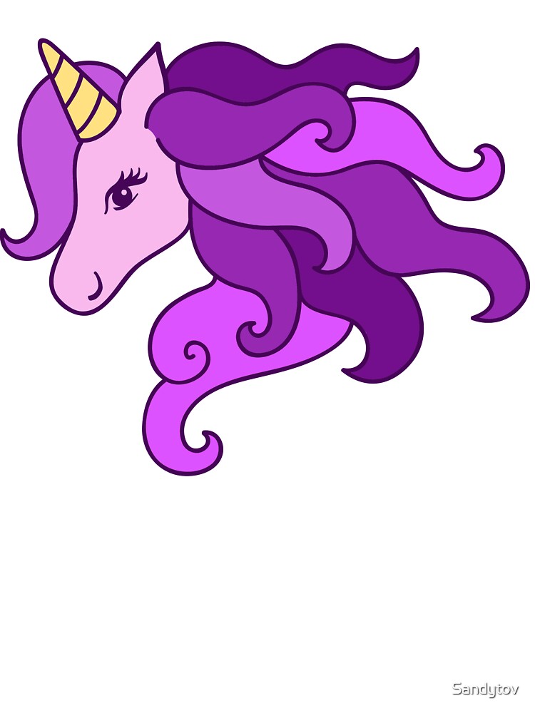Unicorn Purple Unicorn Clipart Unicorn Head Unicorn Face Baby