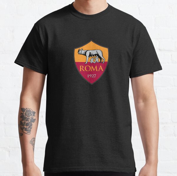 Logo A.S Roma Calcio Italien Classic T-Shirt