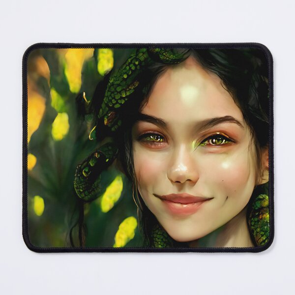 Item preview, Reptilian Female, Beautiful & Benevolent - spiritual art spiritual artwork spirituality wellness well-being hybrid starseed designed and sold by LvSoulCreations.