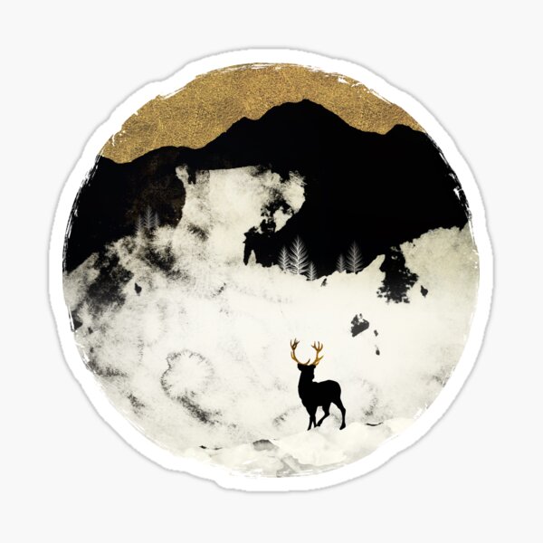 Winter Silence Sticker