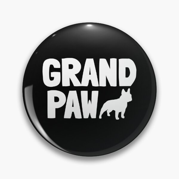 Item preview, Grand Paw Funny Frenchie Grandpa Dad Dog Gift  designed and sold by Guarddogdrive.