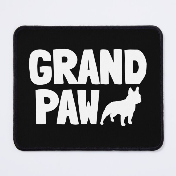 Item preview, Grand Paw Funny Frenchie Grandpa Dad Dog Gift  designed and sold by Guarddogdrive.