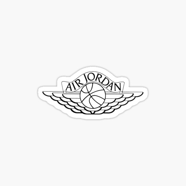 Air Jordan Jumpman Golden Gloss Sticker - Gold OOP - Michael Jordan Sticker