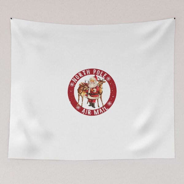 Item preview, North Pole Air Mail designed and sold by OrnamentallyYou.