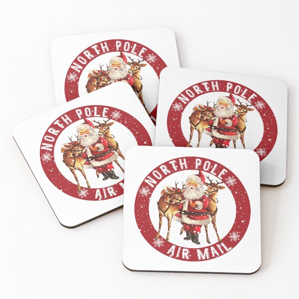 Item preview, North Pole Air Mail designed and sold by OrnamentallyYou.
