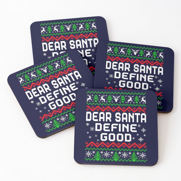 Item preview, Dear Santa Define Good, Ugly Christmas Sweater  designed and sold by ACC .