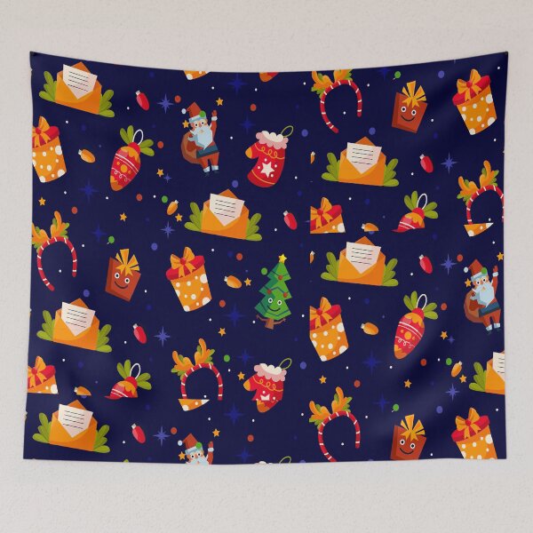 Item preview, Christmas 2022 Letters To Santa Pattern designed and sold by Artsy Aura ⭐⭐⭐⭐⭐  .