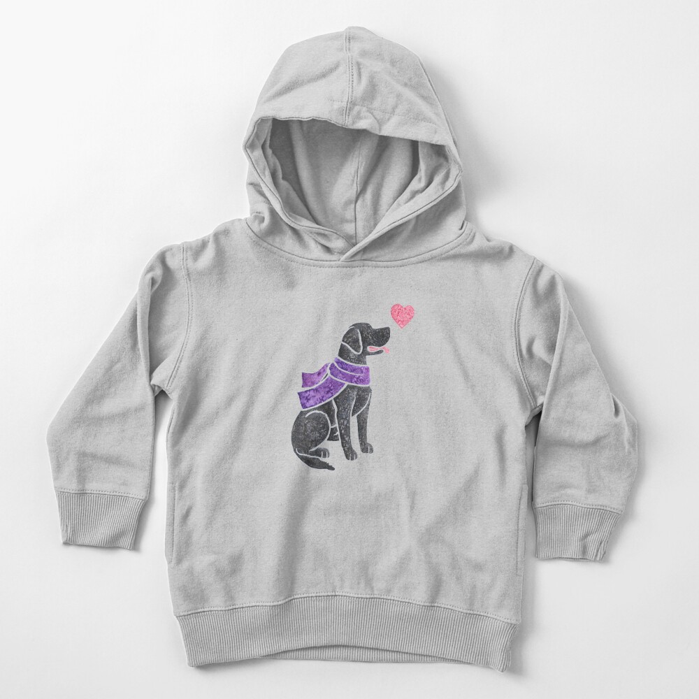 Watercolour Labrador Toddler Pullover Hoodie