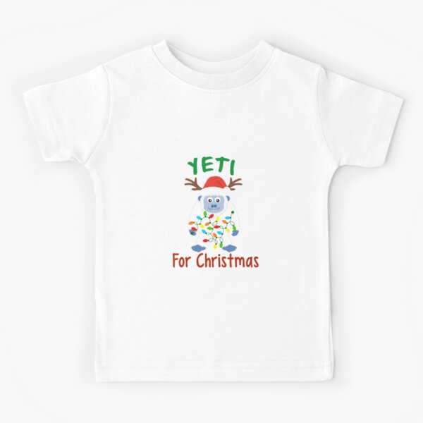 Is It Christmas Yeti? Kids T-Shirt for Sale by Artsthetic