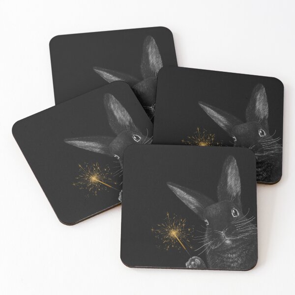 Item preview, Rabbit with sparkler designed and sold by Valeriya Korenkova Kodamorkovkart.