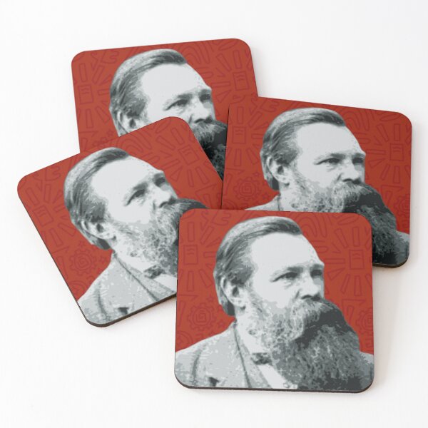 Item preview, Retro Engels Portrait designed and sold by BluebellPainter.