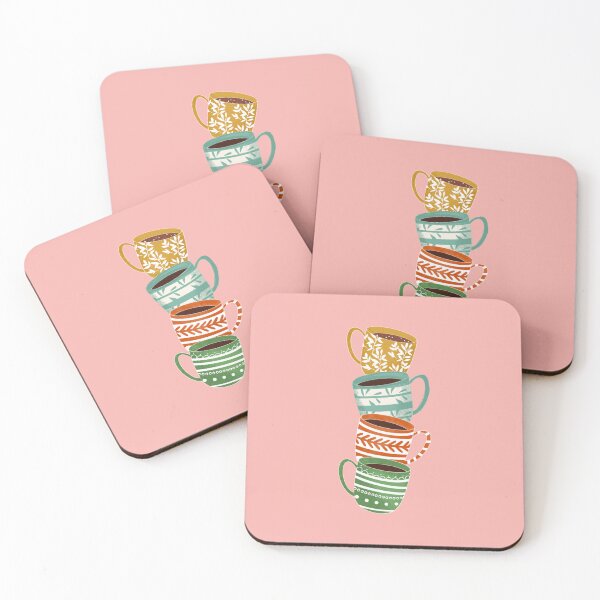 Item preview, Cute Coffee Mug Pink designed and sold by susycosta.