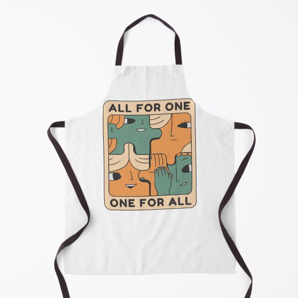 Item preview, All for One One for All Retro designed and sold by URBANHEROMEN.