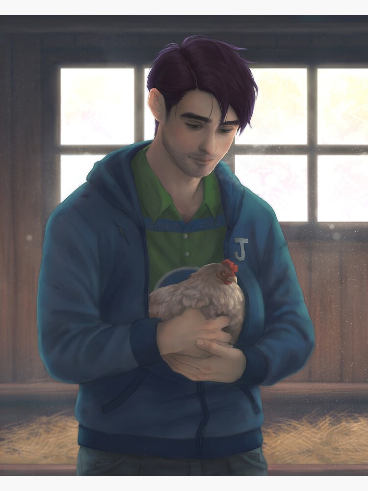 Shane Stardew Valley Art Print For Sale By Hyoukyosart Redbubble 7598