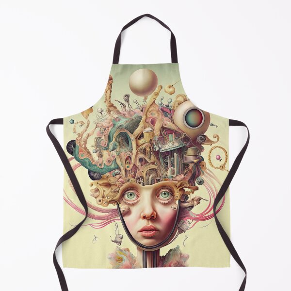 Aperçu de l'œuvre Weird unusual fantasy art design with a funny lovely girl créée et vendue par mrlongfield.
