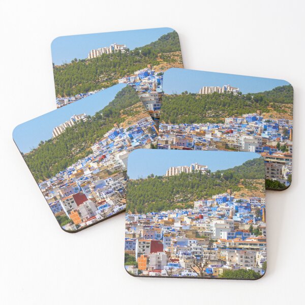 Item preview, Panoramic View of the City of Chefchaouen, the Blue Pearl. Morocco. designed and sold by BENMBARK.