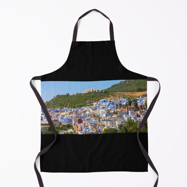 Item preview, Panoramic View of the City of Chefchaouen, the Blue Pearl. Morocco. designed and sold by BENMBARK.