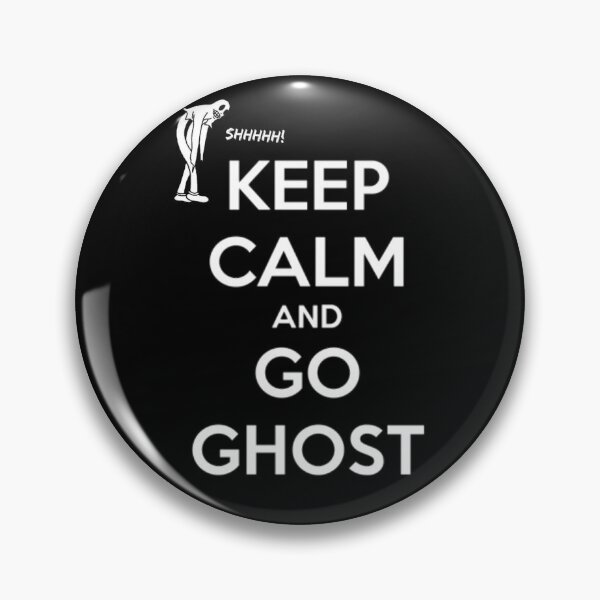 Item preview, keep calm and go ghost designed and sold by SP-Gamers.