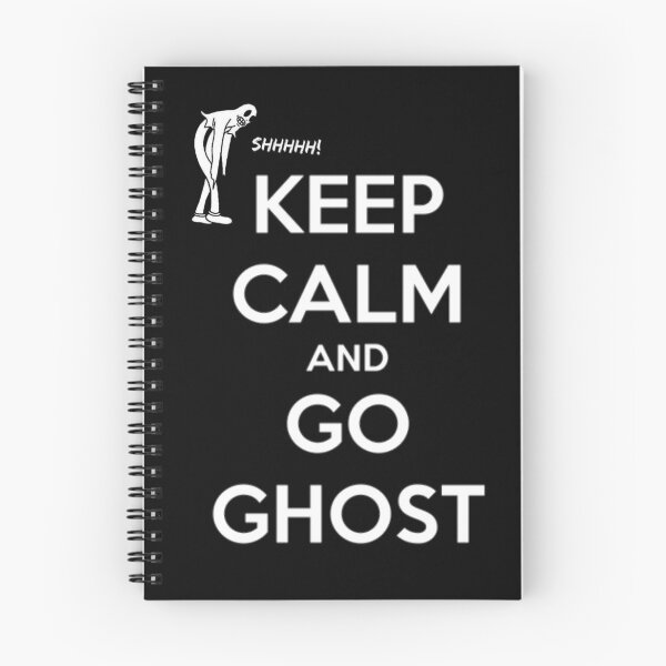 Item preview, keep calm and go ghost designed and sold by SP-Gamers.