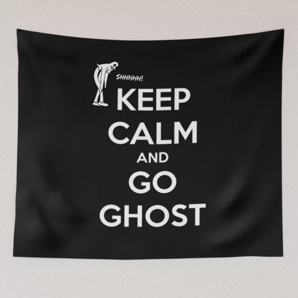Item preview, keep calm and go ghost designed and sold by SP-Gamers.