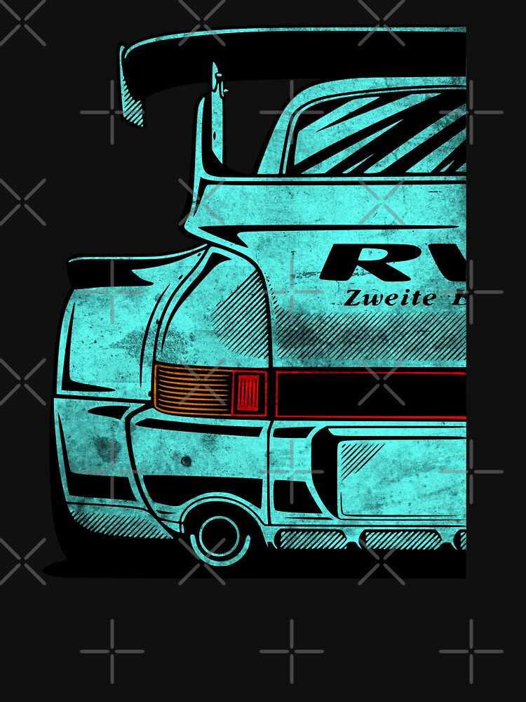 "Automotive Apparel 911 964 RWB JDM Tuning Car" Tshirt for Sale by