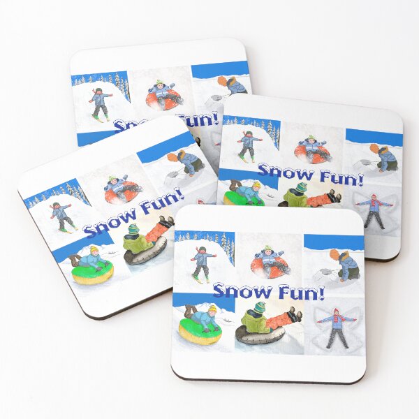 Item preview, Kids Playing In The Snow, Snow Fun! designed and sold by MMc Buck.