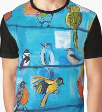 Bird Celebration Graphic T-Shirt