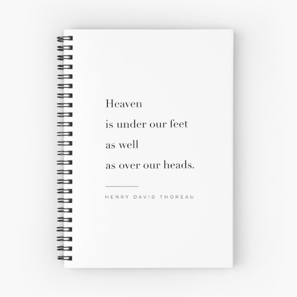 Item preview, Heaven Quote by Henry David Thoreau designed and sold by wisemagpie.