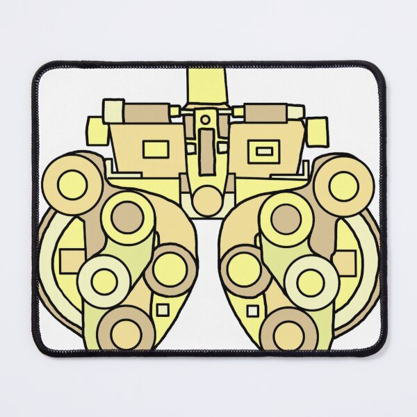 Item preview, Phoropter in Yellow  designed and sold by TheEyeFanatic.