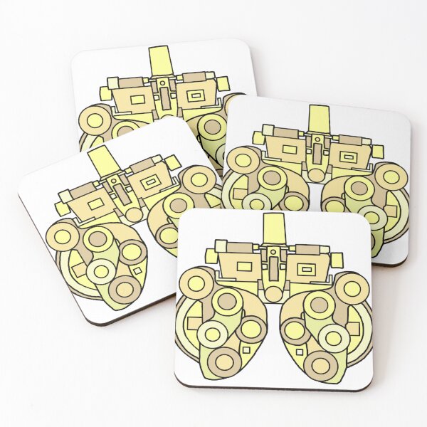 Item preview, Phoropter in Yellow  designed and sold by TheEyeFanatic.