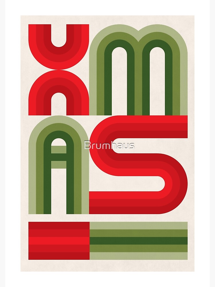 Thumbnail 2 of 2, Greeting Card, Funky Christmas designed and sold by Brumhaus.