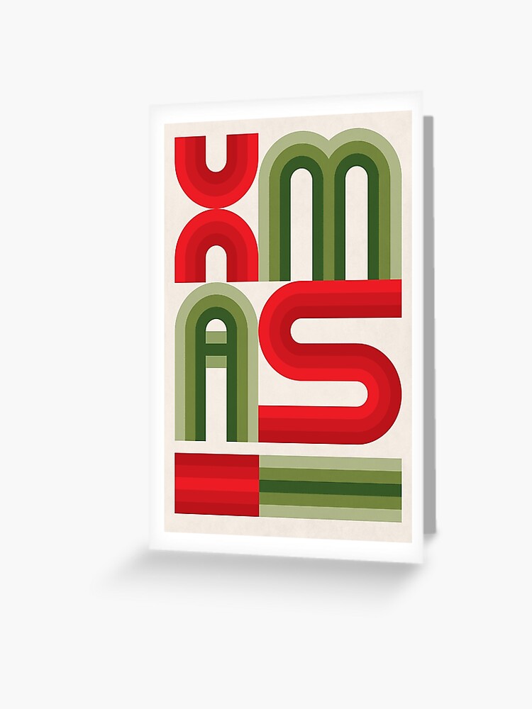 Thumbnail 1 of 2, Greeting Card, Funky Christmas designed and sold by Brumhaus.