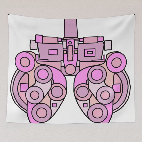 Item preview, Phoropter in Pink  designed and sold by TheEyeFanatic.