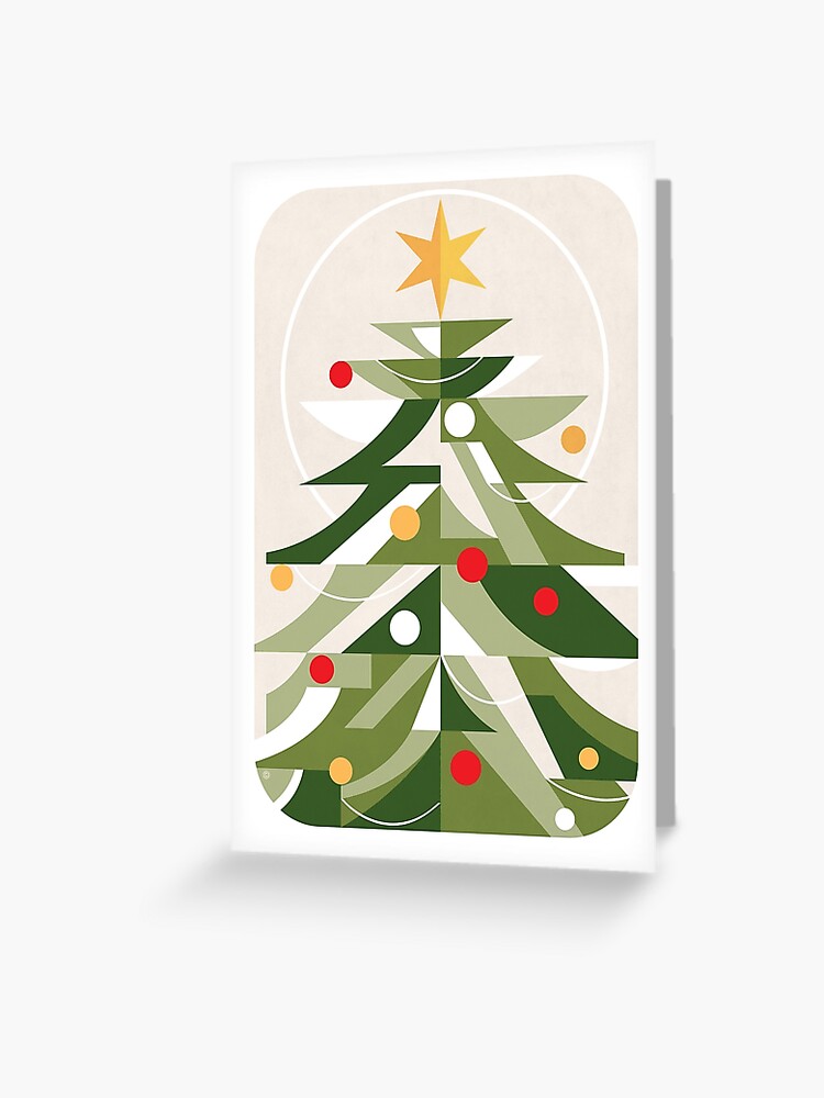 Thumbnail 1 of 2, Greeting Card, Christmas Tree designed and sold by Brumhaus.