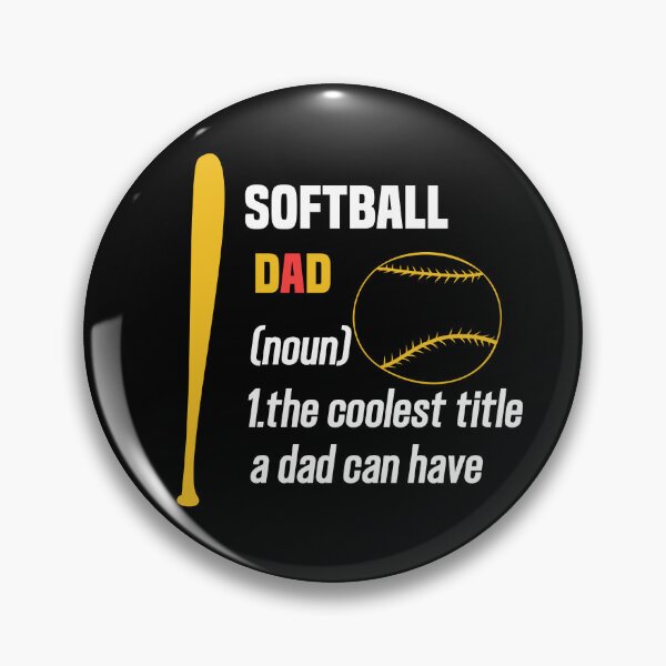 Item preview, softball dad definition,Softball Dad Like A Baseball Dad ,Funny FATHERS DAY GIFT  designed and sold by hanaa01.